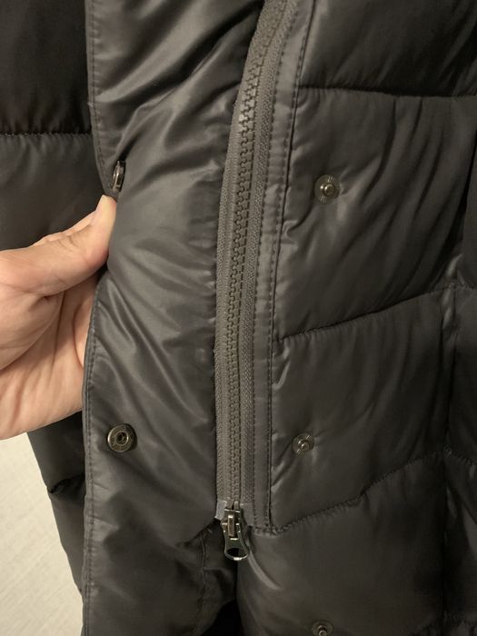 Женский пуховик цвет металлик