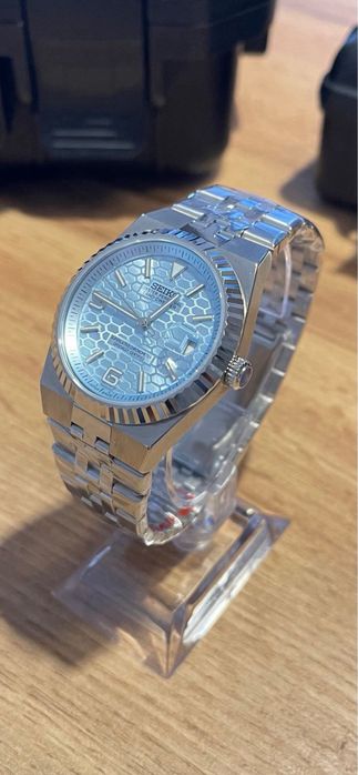 Seiko Mod Land-Dweller Azul