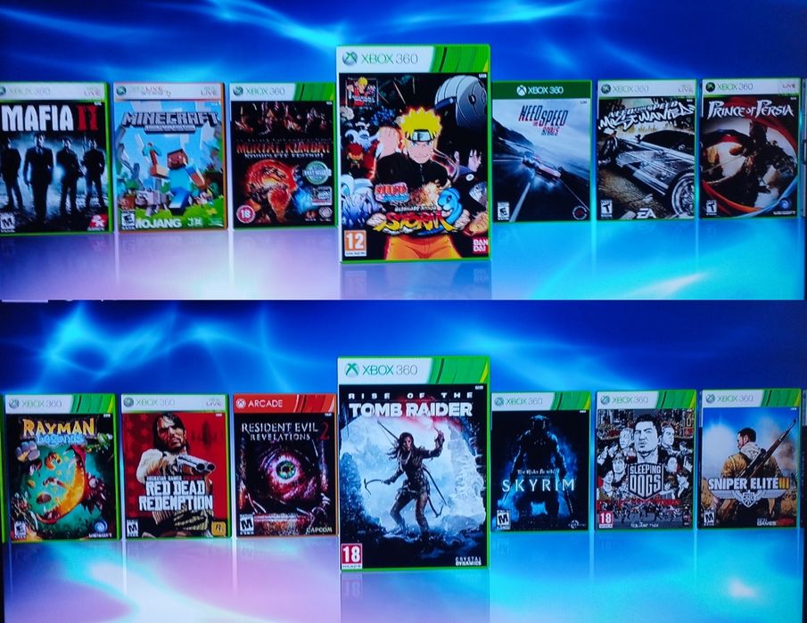 Xbox 360 прошитый +70 игр