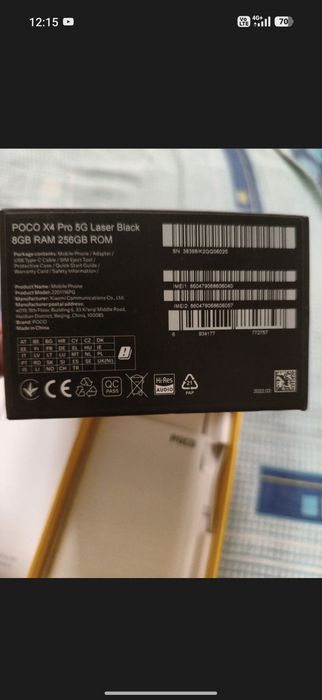 Poco x4 pro 5g tel sotiladi
