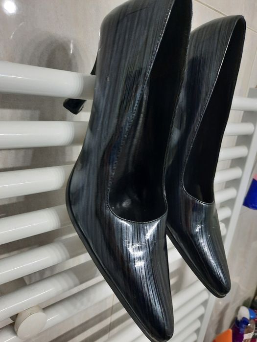 Pantofi gri nr.40, Pantofi 39 W9 Crocs, Pantofi de lac