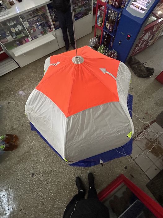 Палатка зимняя медведь