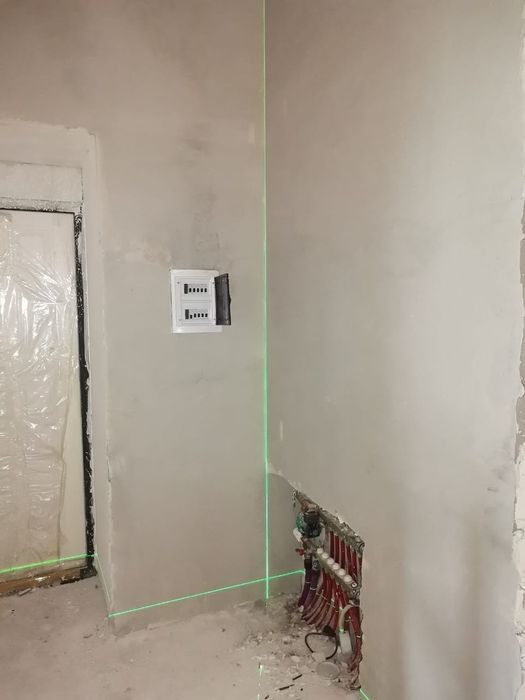 Штукатурка стен под маяк