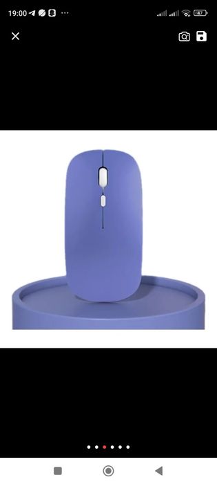 Мышь беспроводная Aliexpress Macaron Rechargeable Wireless Bluetooth