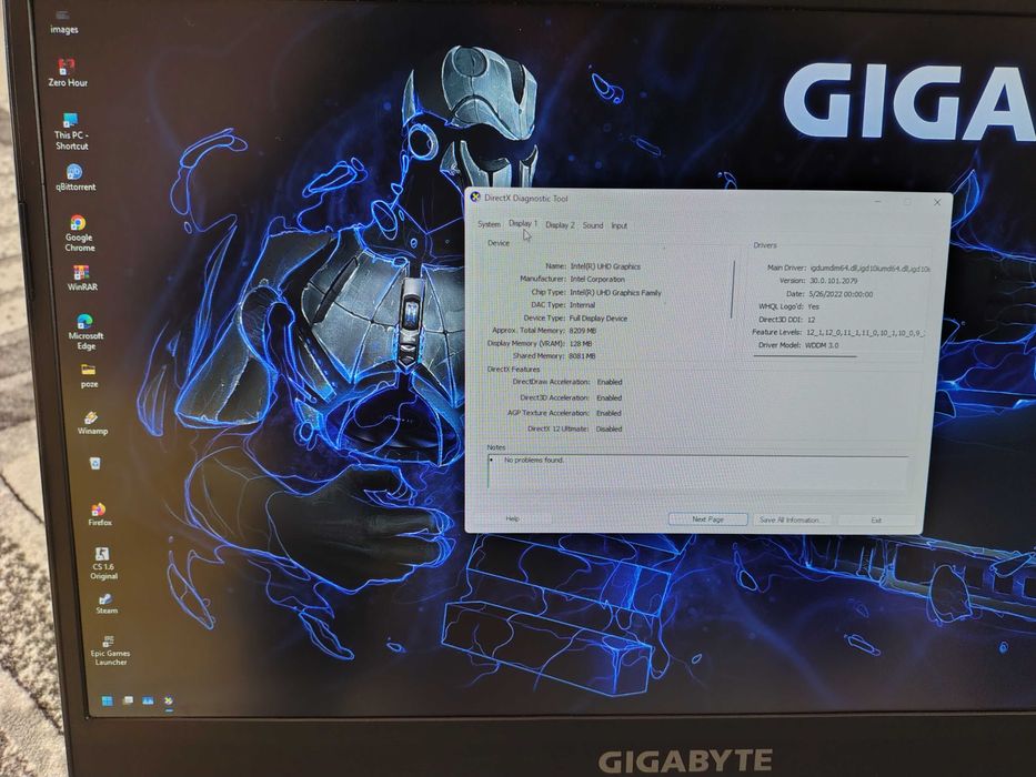 laptop gigabyte g5 kc