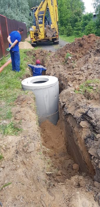 Бетонные кольца для септика