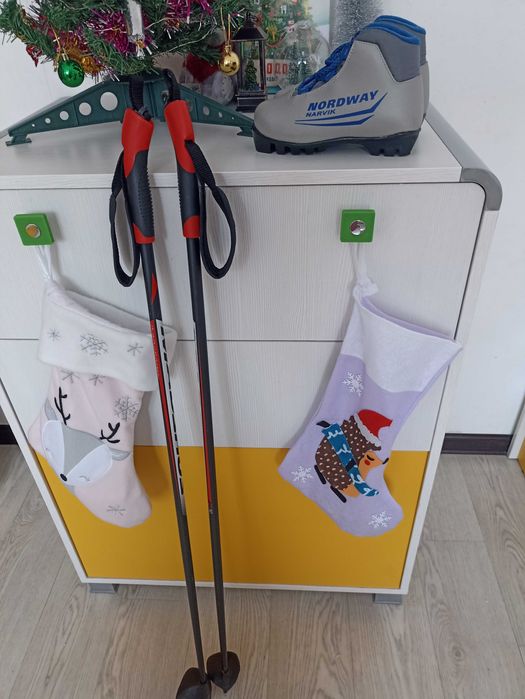 Ботинки лыжные детские