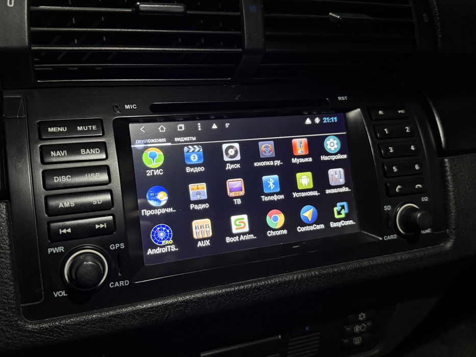 Андройд мультимедия Бмв х5 Е53