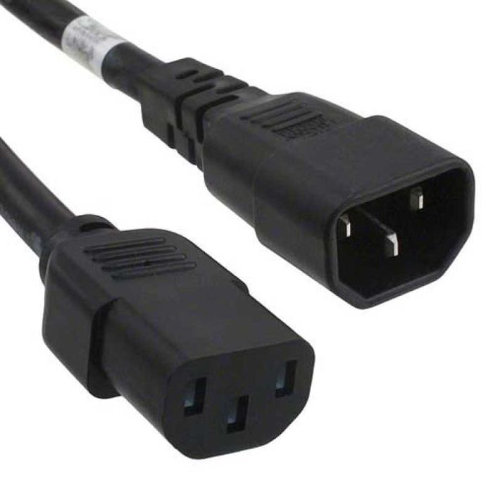 Удлинитель для кабель питания провод С14 б\у