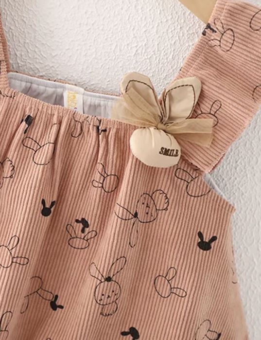 Вельветовая тройка. Детская одежда на девочку