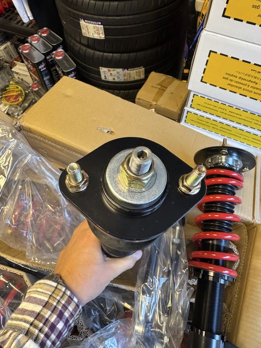 Suspensie reglabila cu flanse camber BMW e46