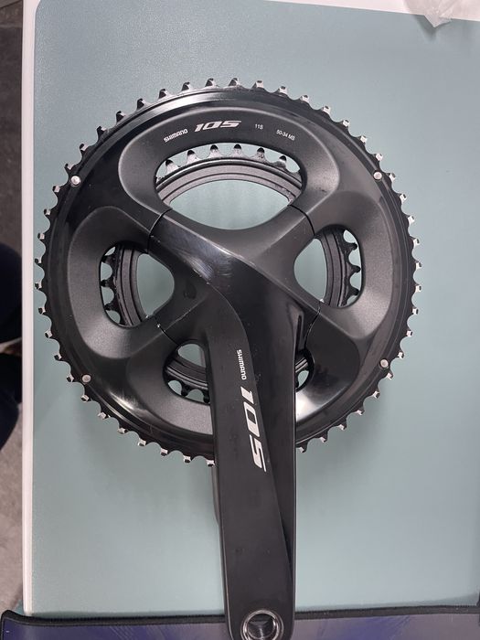 Angrenaj cu Powermeter Stage Shimano 105, 175mm  bicicleta