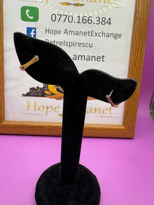 HOPE AMANET P2-Cercei din aur de 14k / 2.04 GR