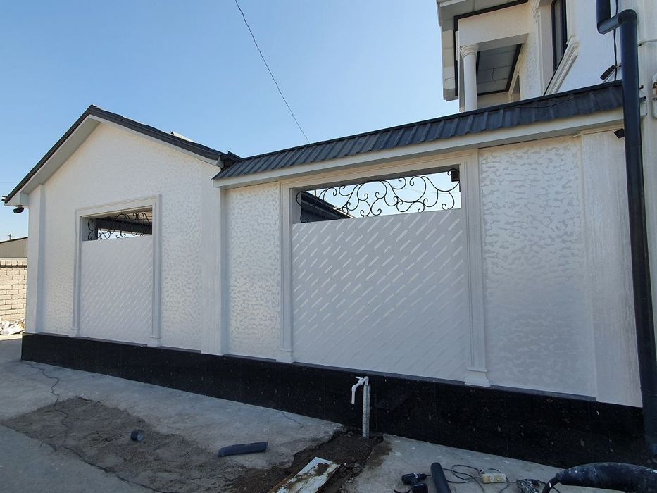 Travertin-7$ dan  Marmarino Sokil Mramor  fasad ishlari