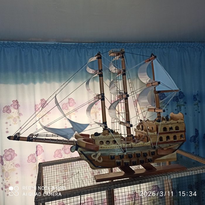 Корабль ручная работа