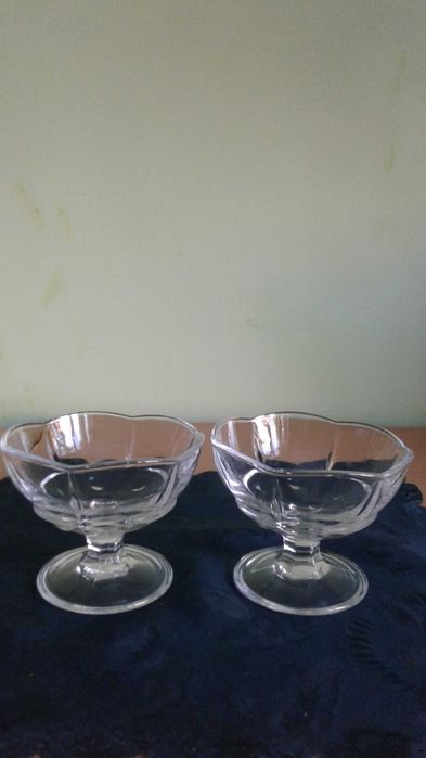 Креманки  хрустальные  СССР