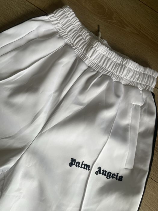 pantaloni scurti palm angels albi marimea M