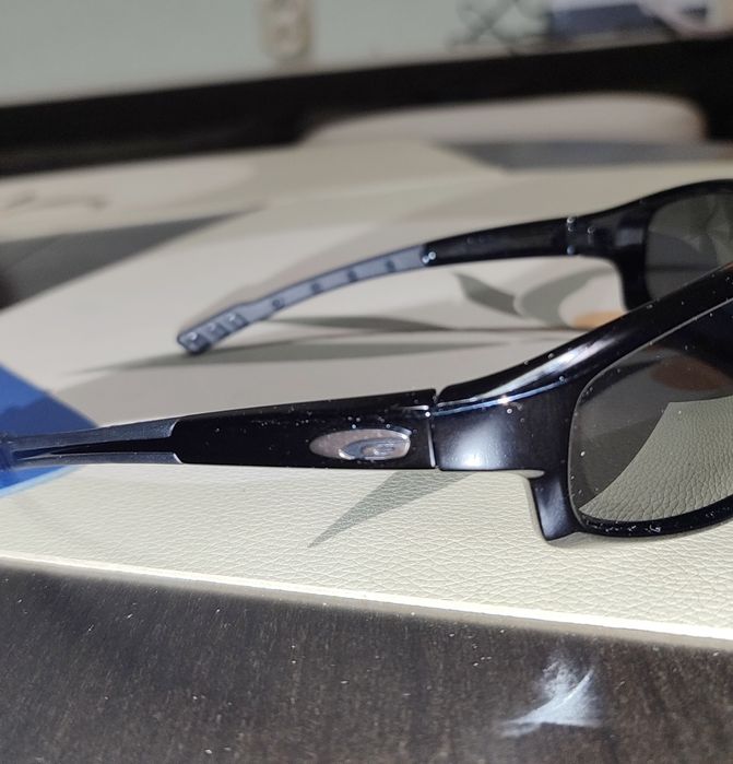 Нови мъжки  слънчеви очила Goggle ,черен гланц ,черни лещи 40  лв