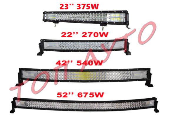 Мощни Лед Бар 7D Кола Джип SUV ATV 4х4 Камион Трактор 10-30V