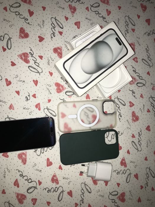 IPHONE 15 BLUE/128gb (ca nou)