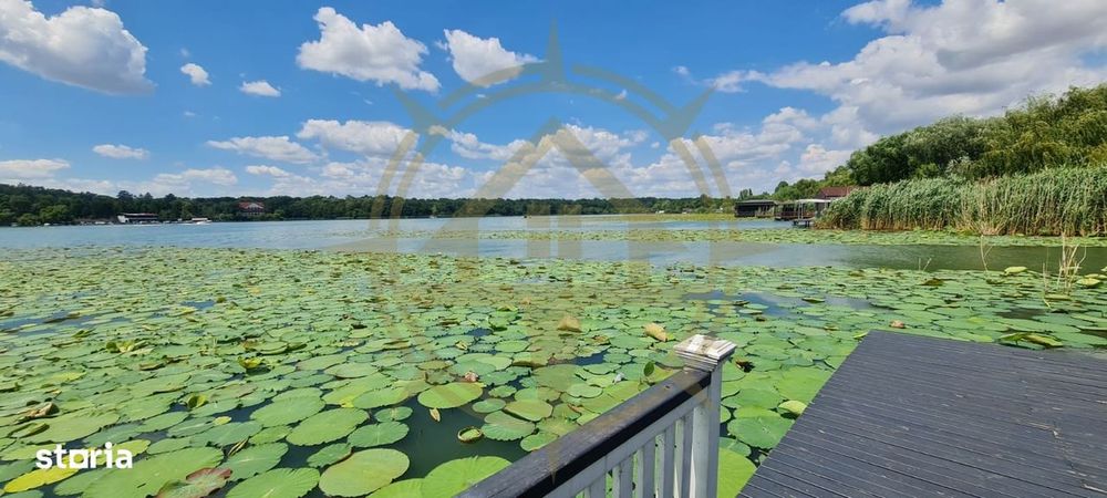 Dom00445 - vila de poveste la lac cu ponton in snagov