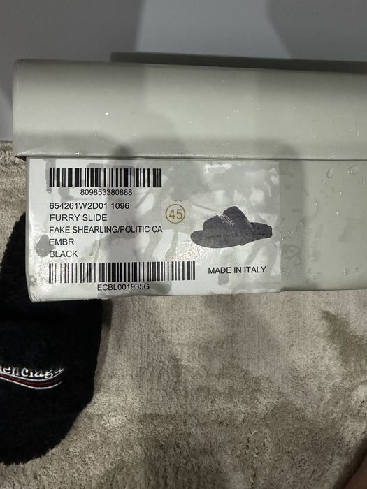 Balenciaga slides
