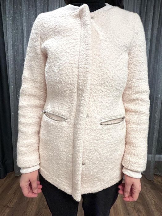 Палто BERSHKA розово