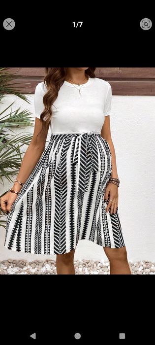 Лот летни рокли за бременни Л размер