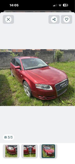 Far dreapta fata Audi A4 B7 Bi-xenon