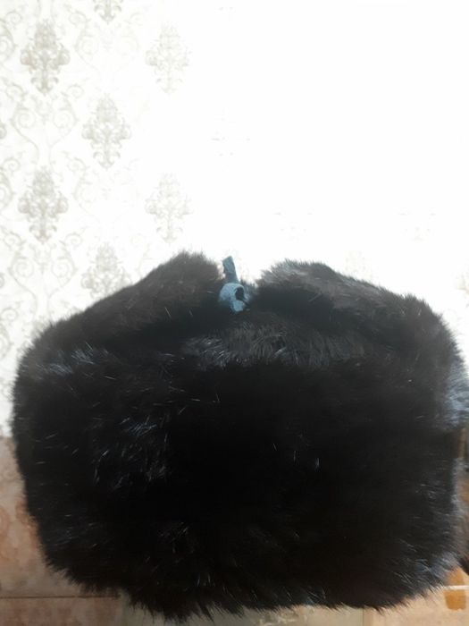 Шапка-ушанка из меха Кролика, времен СССР