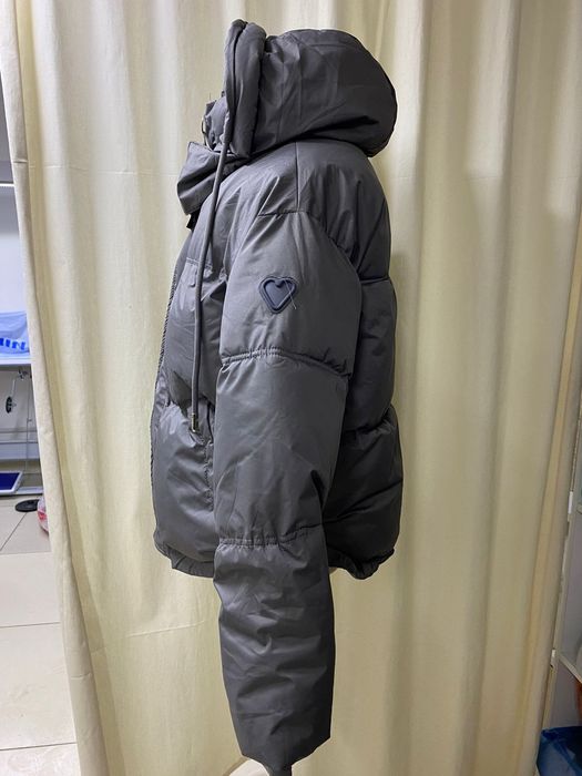 Куртка зимняя серая