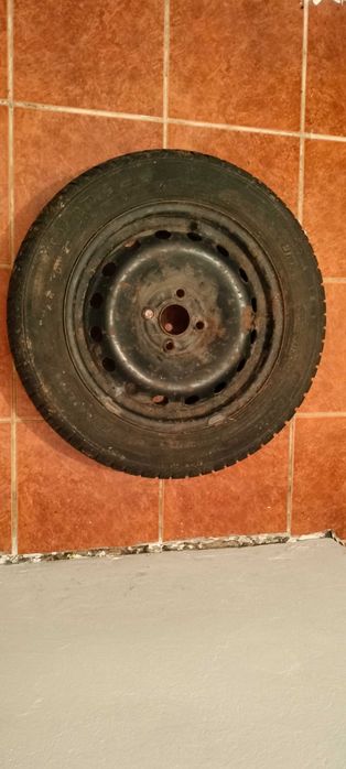 2 Jante tablă + cauciucuri Polaris2 ?+S