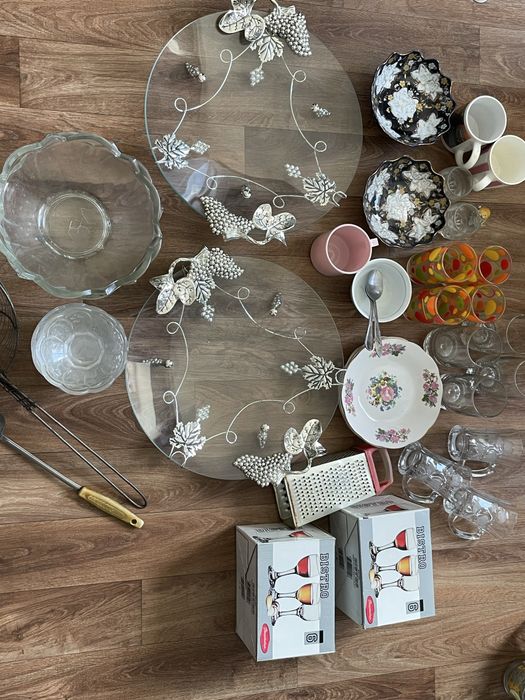 Посуда б/у ыдыс аяк