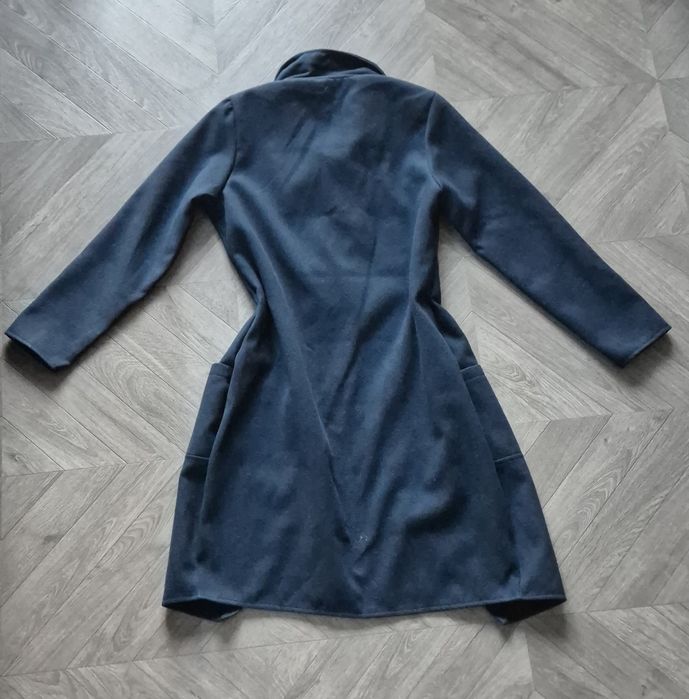 Palton trench bleumarin