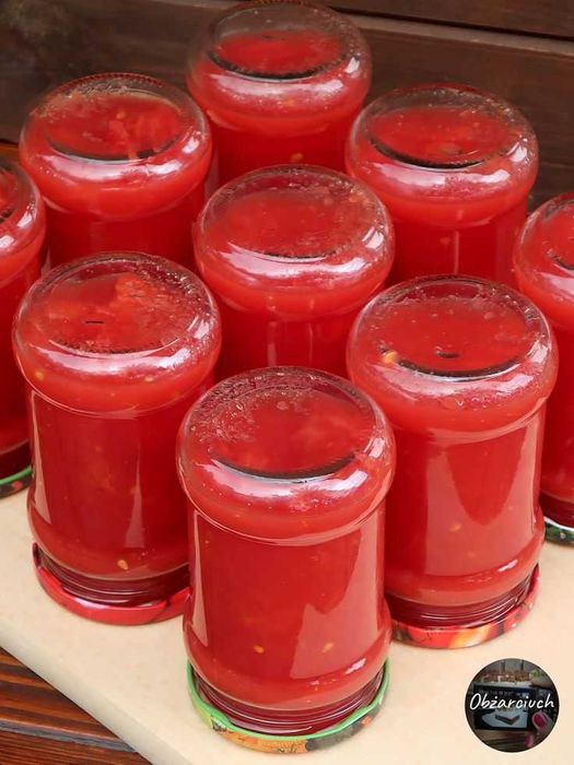 Pomidor soki Halol, pok tayyorlangan