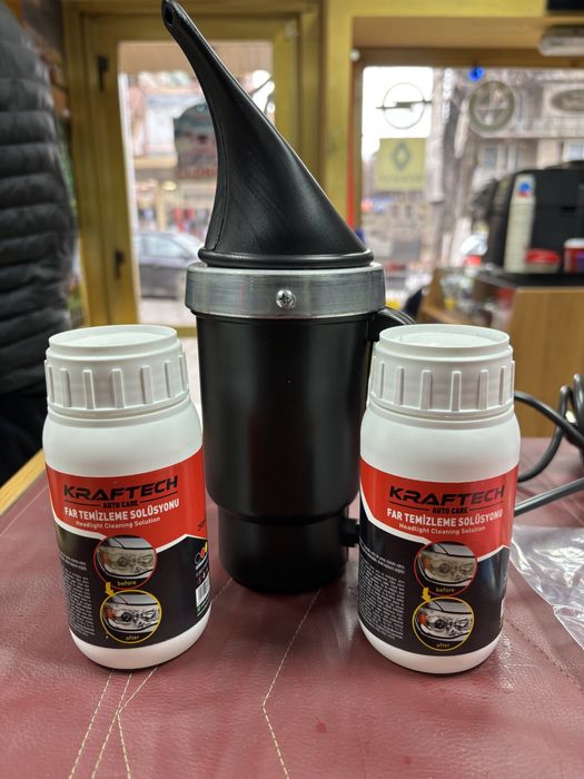 Medium Комплект Химическо Полиране на Фарове