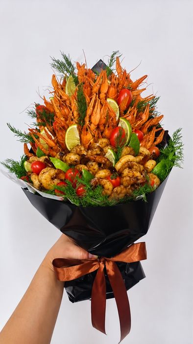 Раки рыба креветки