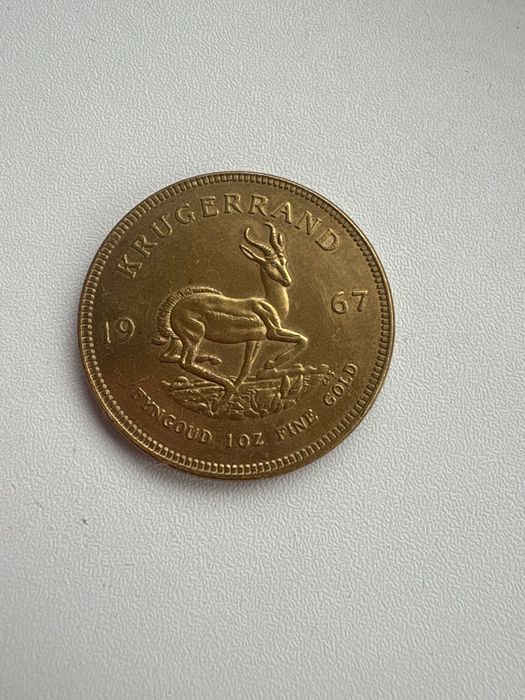 Krugerrand 1967 – 1 oz aur fin – monedă rară de colecție