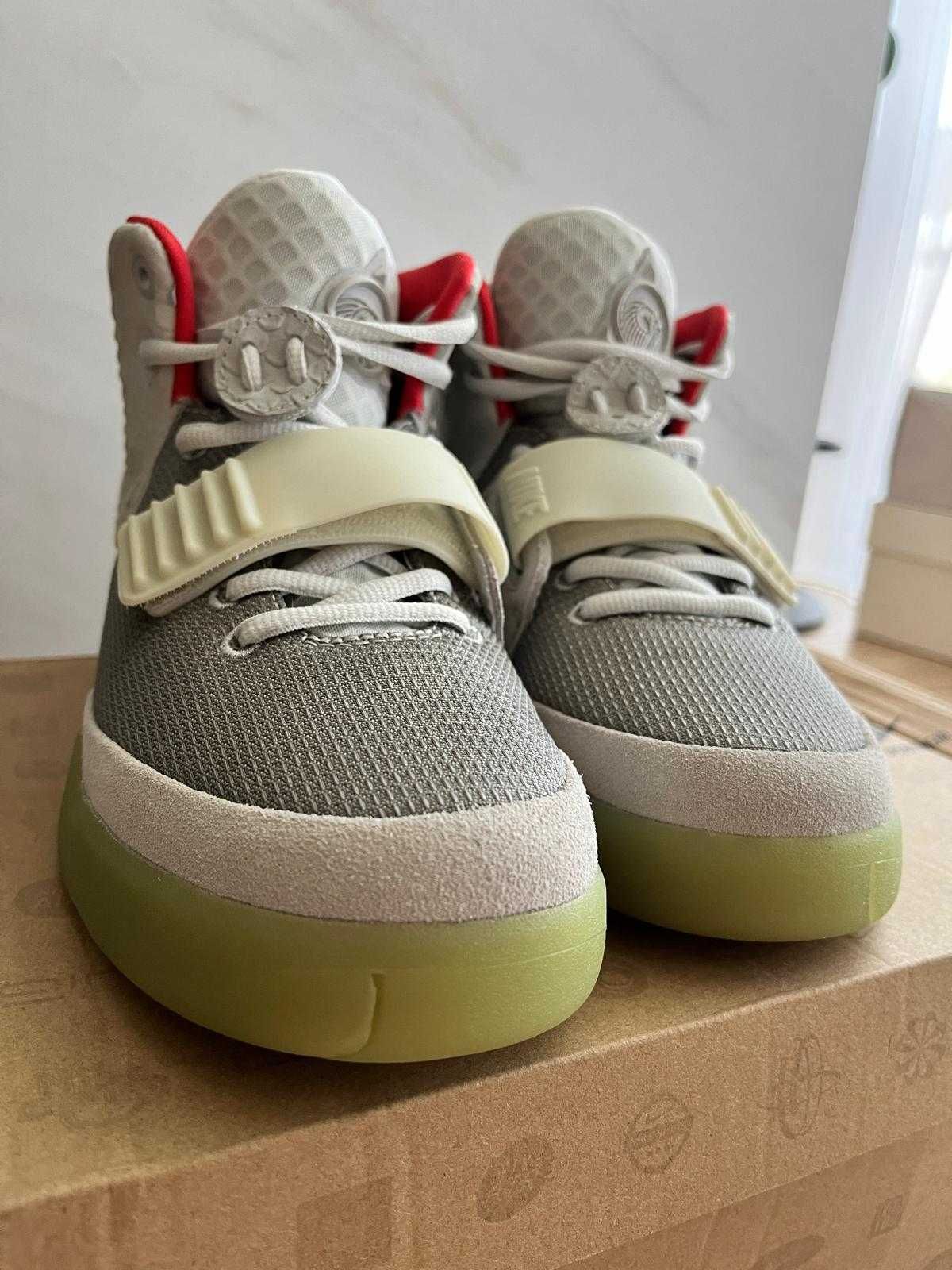 Air yeezy 2 nrg wolf grey/pure platinum best sale