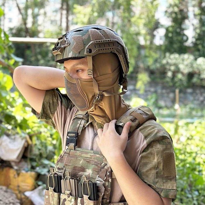 Тактическа балаклава със защитна маска