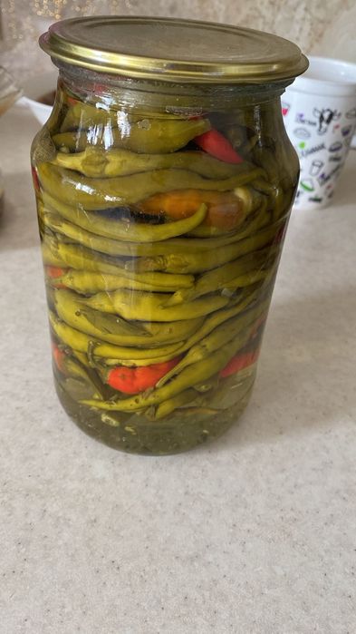 Соленый острый перец , acı biber turşusu