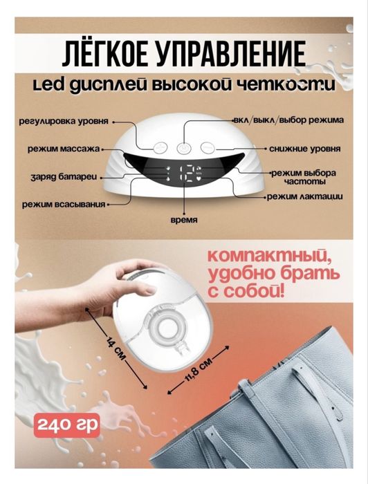 Продам новый молокоотсос