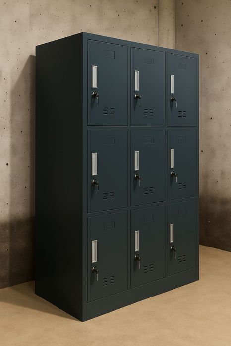 Металани офис шкафове СИВ цвят