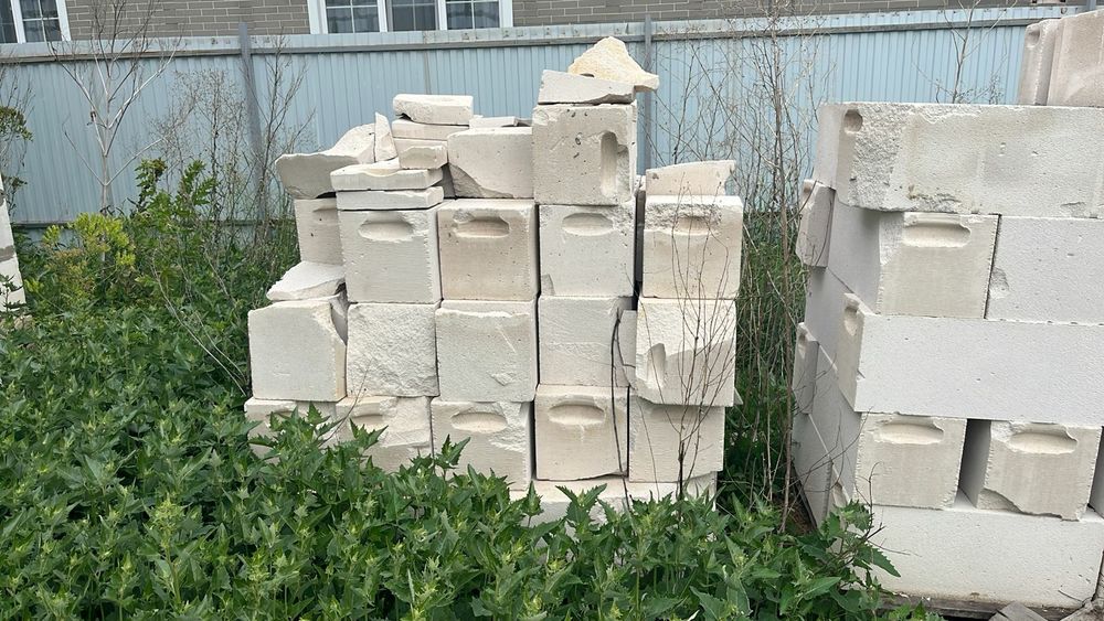 Газоблок кирпичи 50 шт