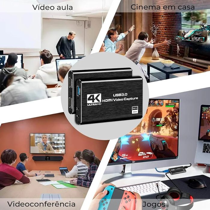 Placă de captură HDMI 4K USB 3.0 pentru streaming și gaming