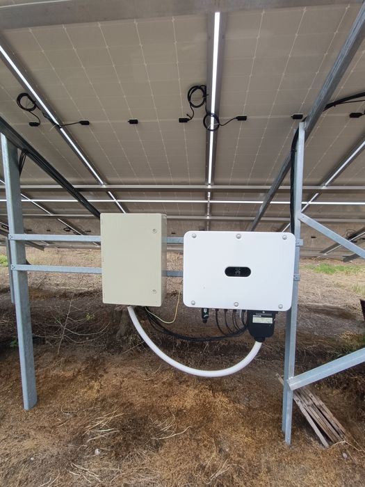 Къща с 30kw фец централа 1500 двор