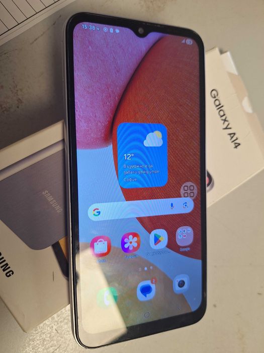 Samsung A14 ram4GB/64