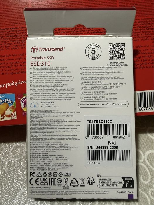 Внешний накопитель Transcend ESD310C 1000 Гб