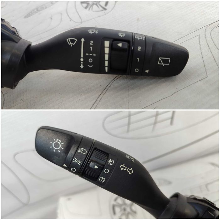 Ansamblu manete comenzi volan + spiră Hyundai i20 93403-C8350 2017 / [2014-2020] / (5B3)