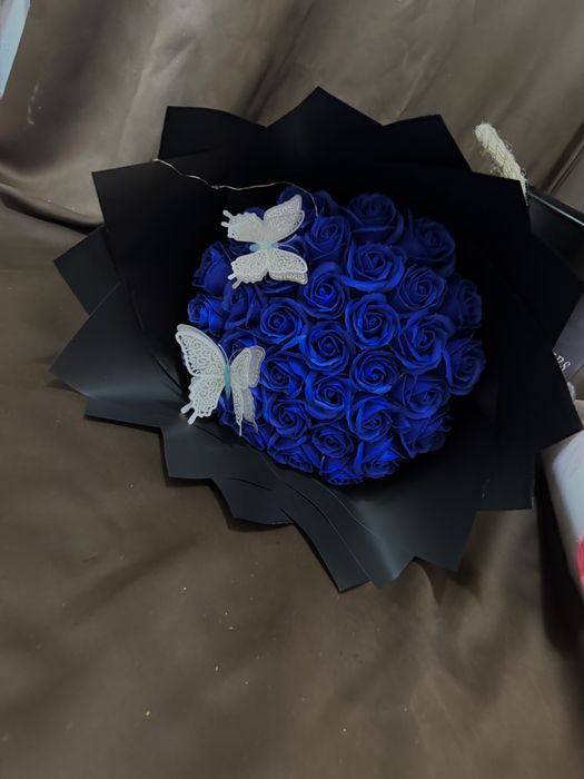 Buchet de flori din sapun